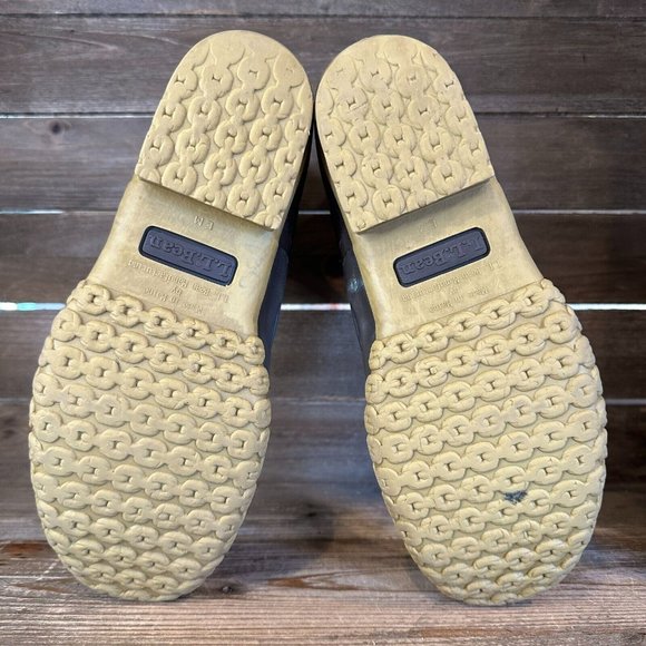 Womens LL Bean Brown Leather Waterproof Unlined Winter‎ Duck Boots Size 8 M GUC - Picture 4 of 5